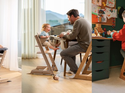 Stokke自然之美，陪伴每一片未来  Tripp Trapp®成长椅自然原木色限定上市